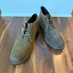 John Varvatos brown suede Chukka ankle boot